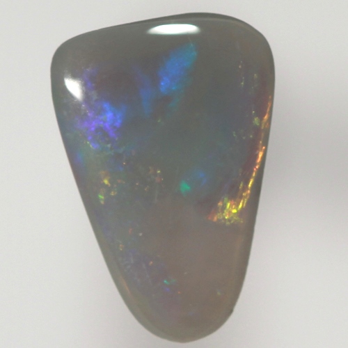 SOLID SEMI BLACK OPAL Bright flashes of fire